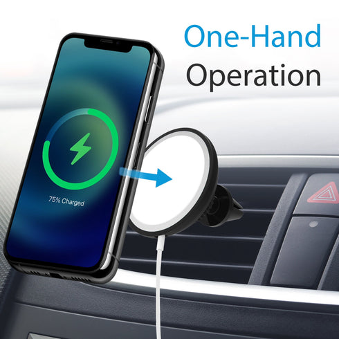 Car Mount Holder Compatible with MagSafe Wireless Charger